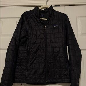 Patagonia Women's Quilted Black Puffer Jacket